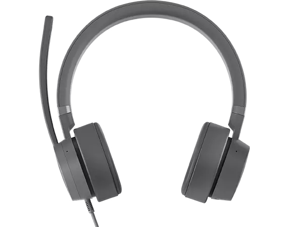 Lenovo GXD1C99243 headphones/headset Wired Head-band Calls/Music USB Type-C Grey – image 4