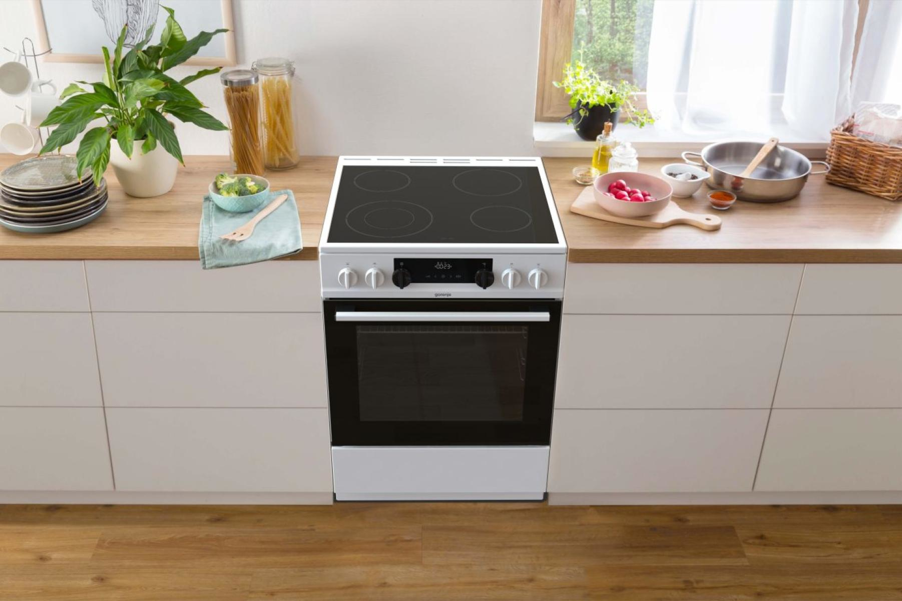 Gorenje ECS6350WC Freestanding cooker Electric Ceramic hob White – image 8