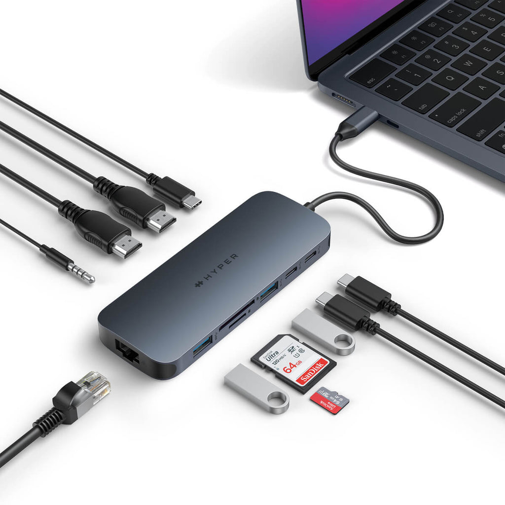 Targus HD4006GL laptop dock/port replicator USB 3.2 Gen 2 (3.1 Gen 2) Type-C Black – image 2