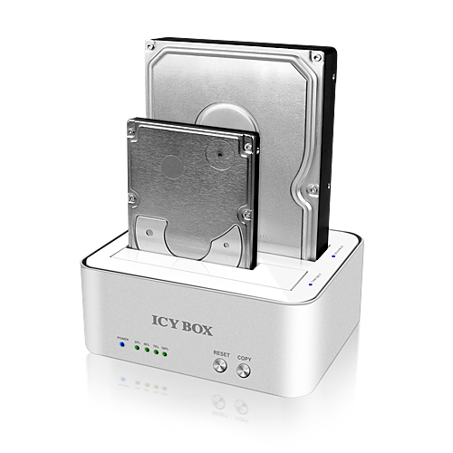 ICY BOX IB-120CL-U3 Wired USB 3.2 Gen 1 (3.1 Gen 1) Type-A Silver, White – image 4
