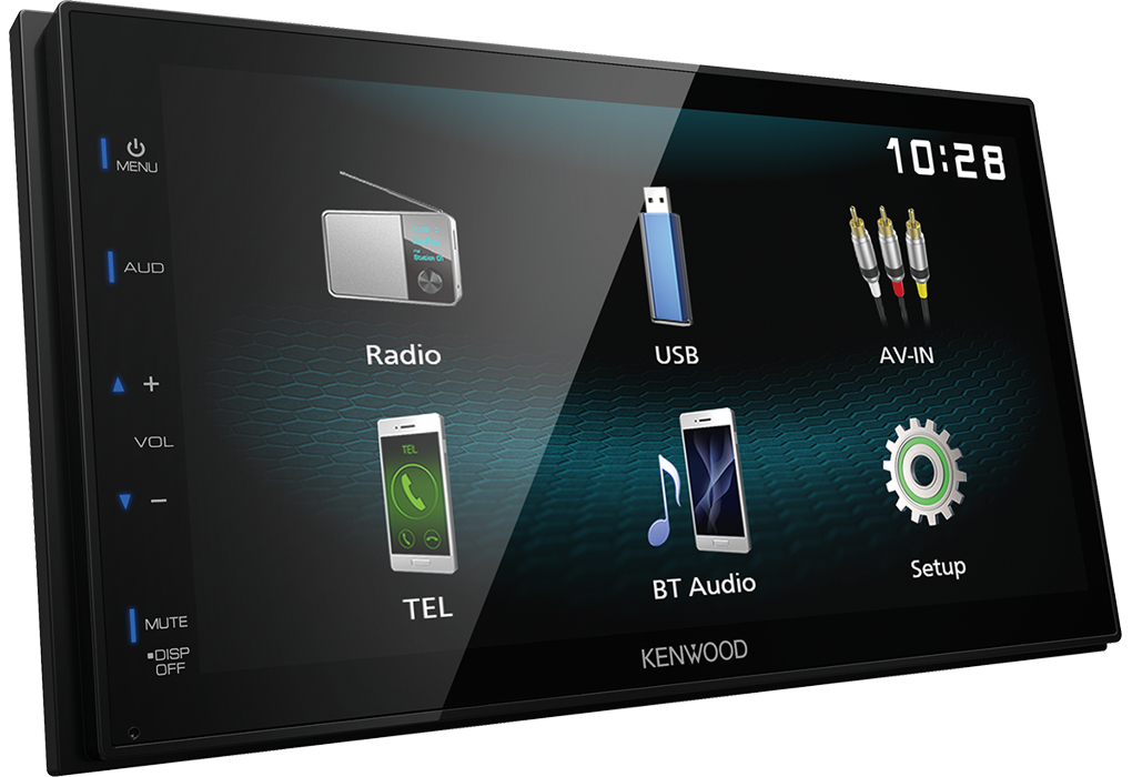 Kenwood DMX120BT car media receiver Black – image 3