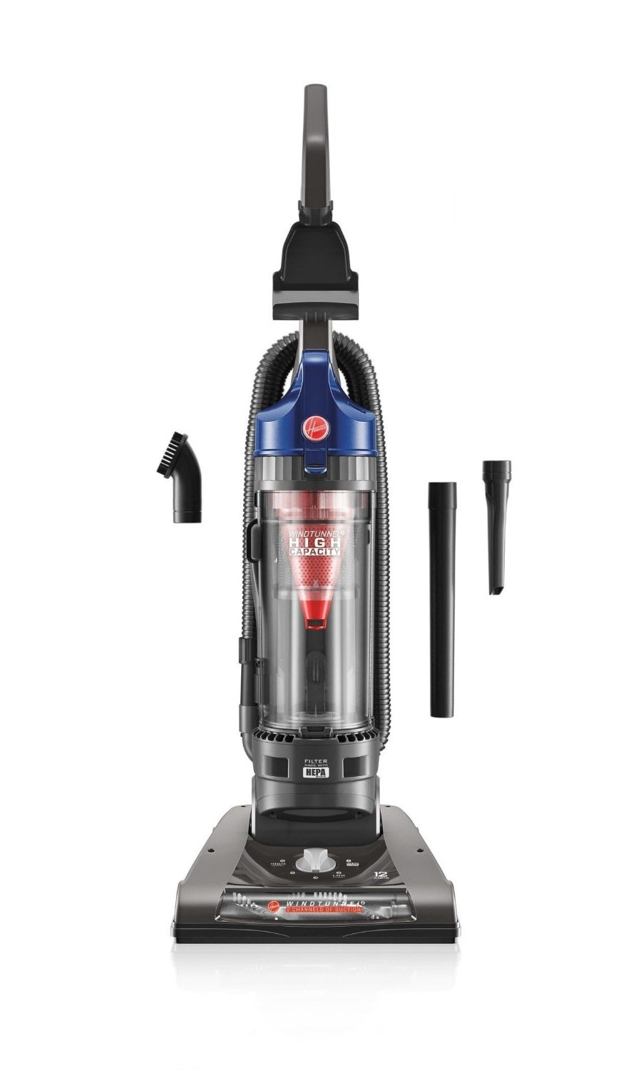 Hoover UH70805 stick vacuum/electric broom Upright vacuum Dry HEPA Bagless Blue – image 3