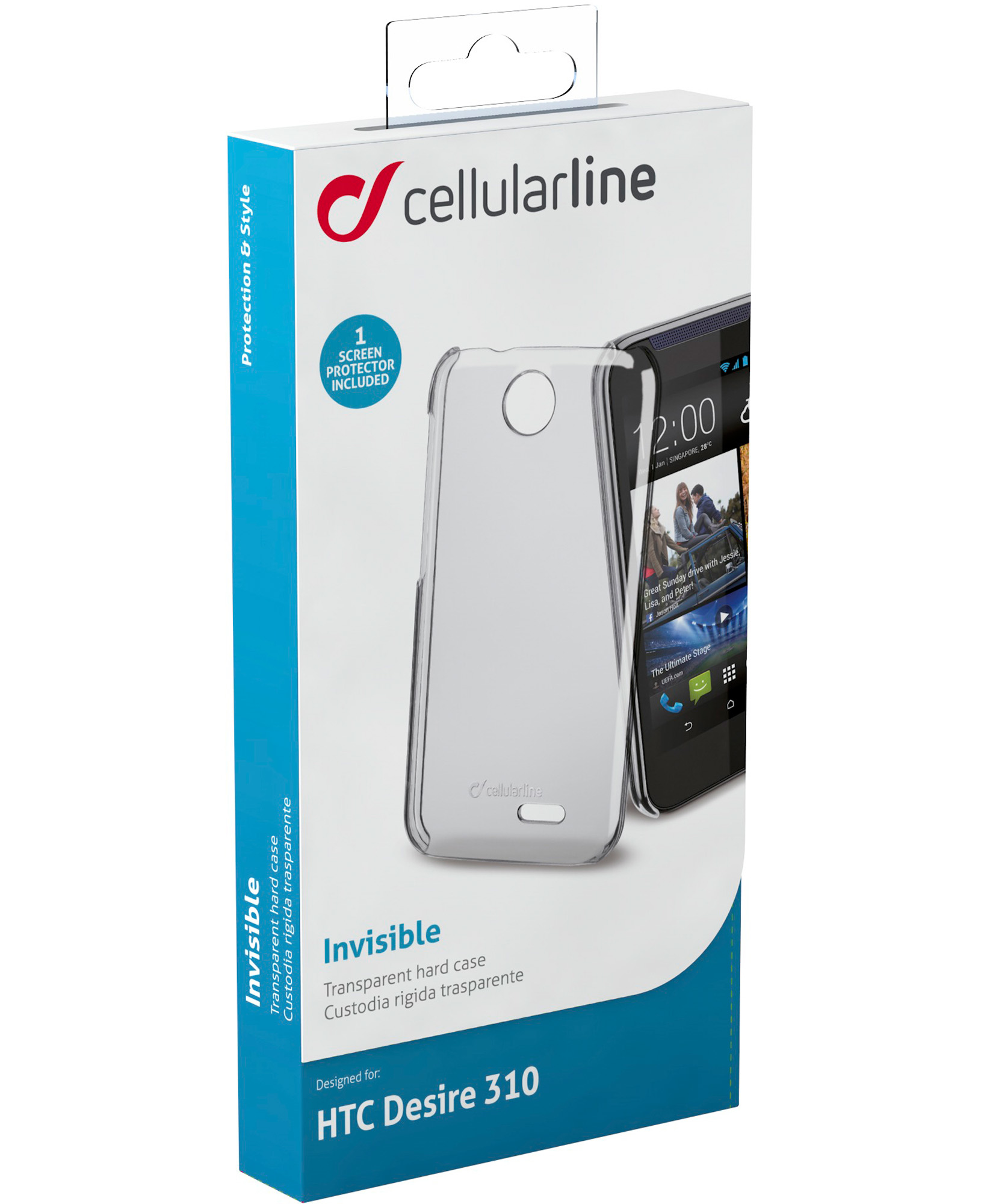 Cellularline Invisible Desire 310- Transparent – image 4