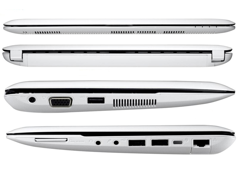 ASUS 1015PEM-WHI006S netbook Intel Atom® N550 – image 2