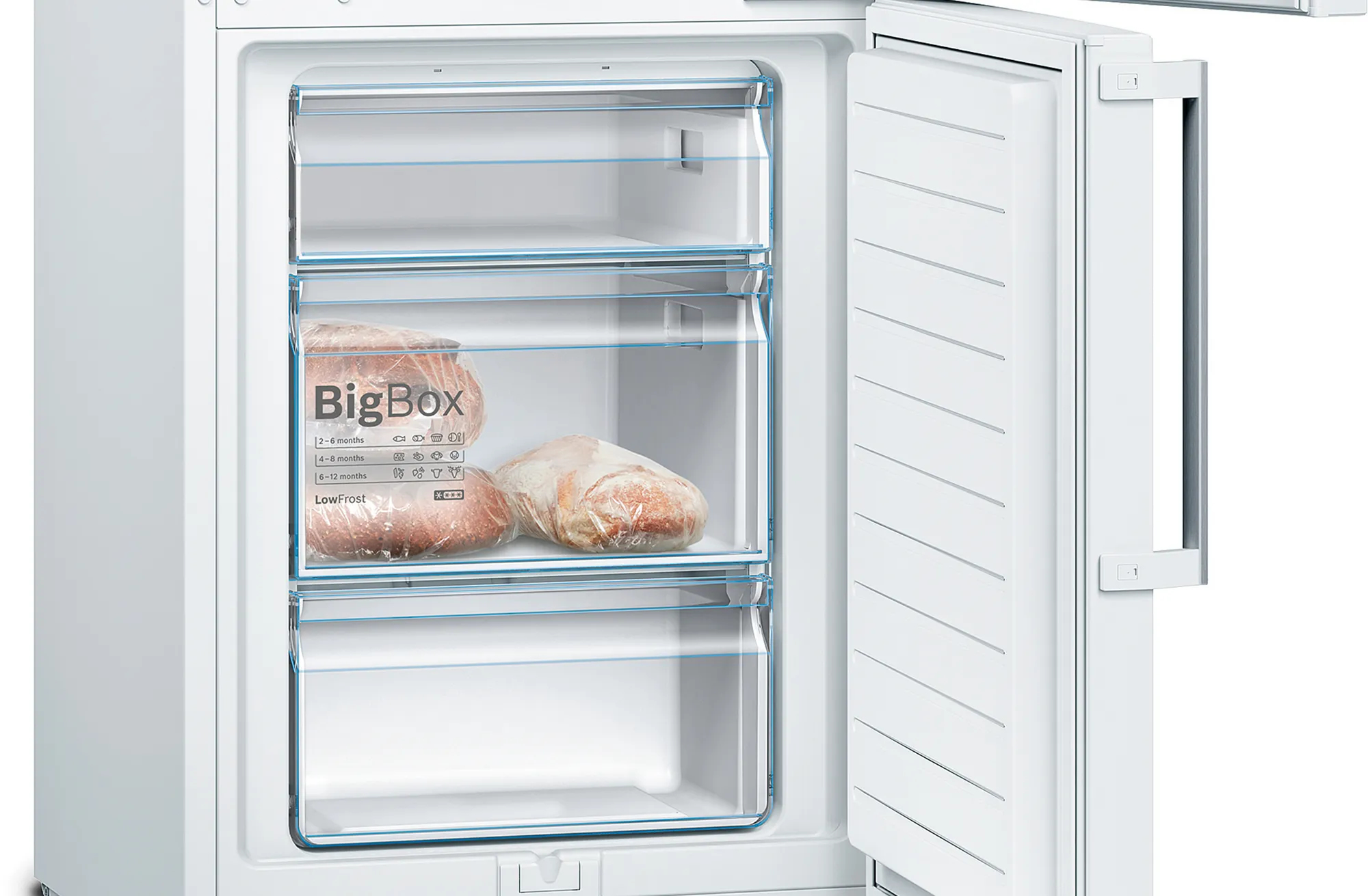 Beko KGV366WEP fridge-freezer Freestanding – image 4
