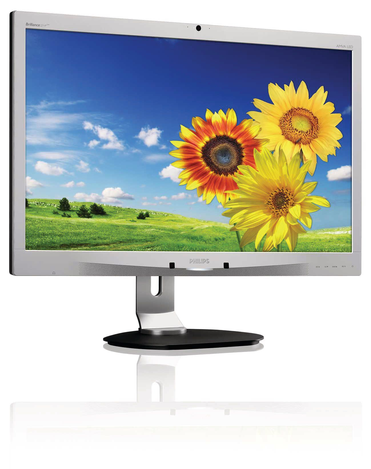 Philips Brilliance AMVA LCD monitor, LED backlight 271P4QPJKES/93