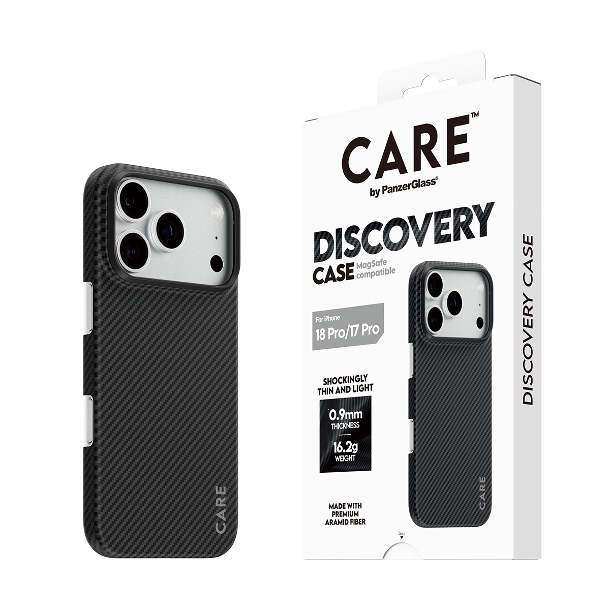 PanzerGlass CARE™ by PanzerGlass® Discovery Case Black & Grey w. MagSafe iPhone 18 Pro | 17 Pro – image 6