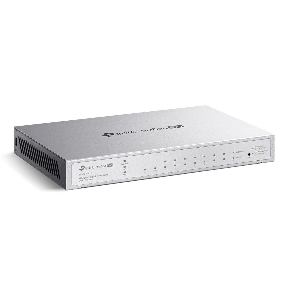 TP-Link Omada Pro 8-Port PoE+ Gigabit Smart Switch with 2 SFP Slots – image 4