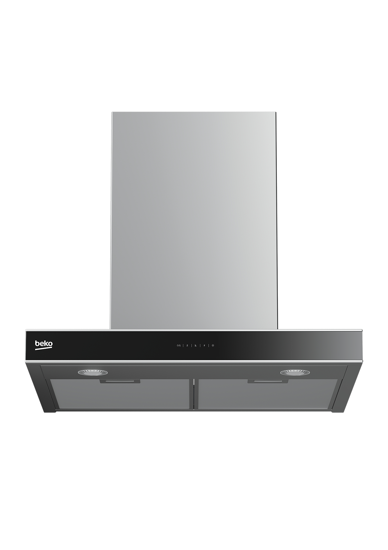 Beko HCB63741BXH cooker hood Wall-mounted Stainless steel 730 m³/h