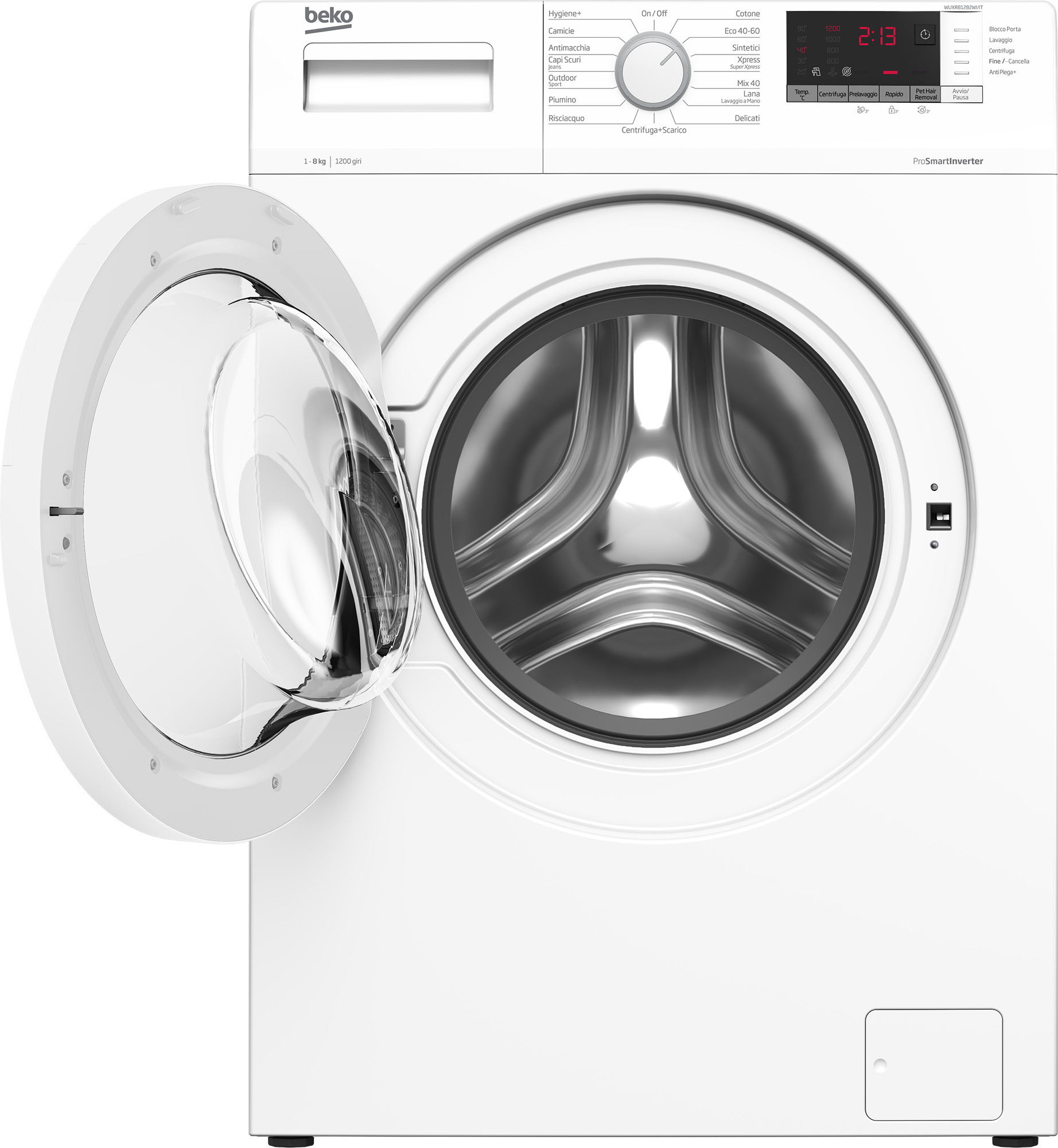 Beko WUXR81282WI/IT washing machine Front-load – image 3