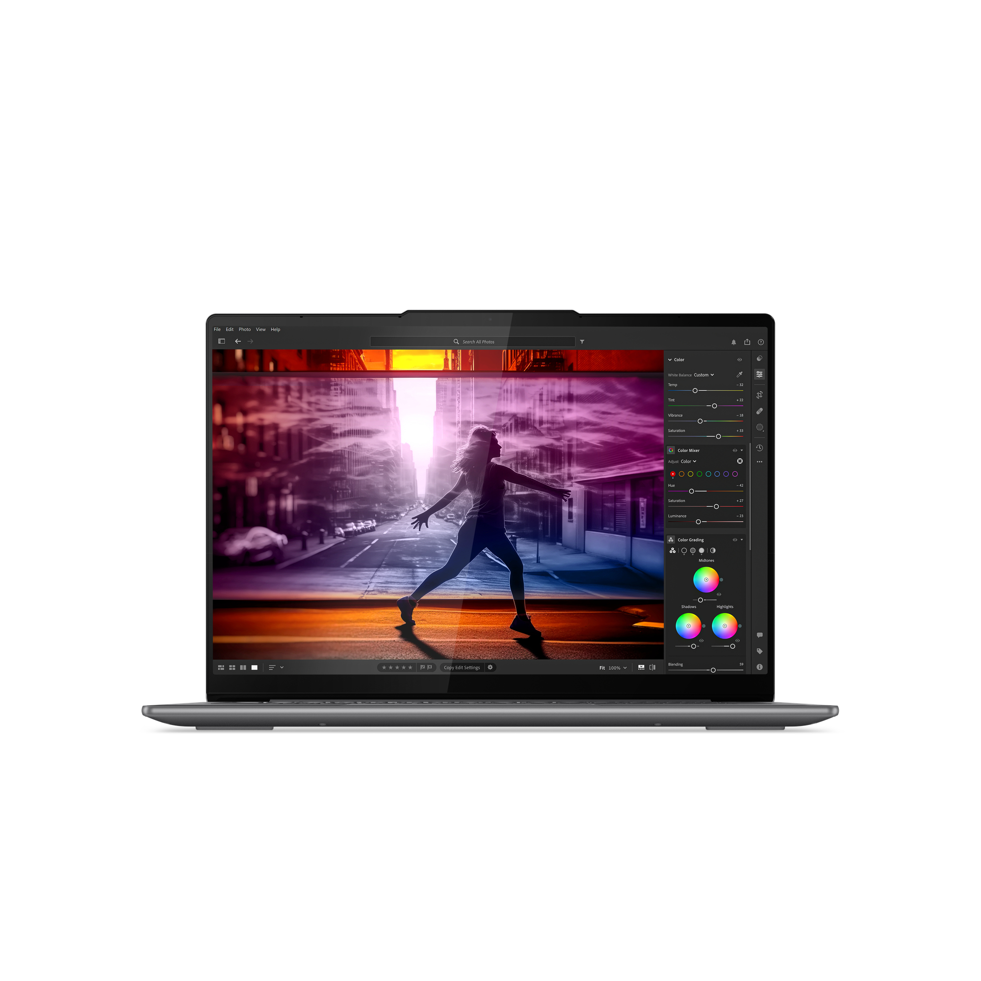 Portátil - Lenovo Yoga Slim 7 14IMH9, 14" WUXGA OLED, Intel® Evo™ Edition Core™ Ultra 155H, 32GB RAM, 1TB SSD, Arc™ Graphics, Windows 11 Home - imagen 17