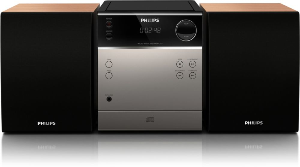 Philips Micro Hi-Fi System MC127/12 – image 1