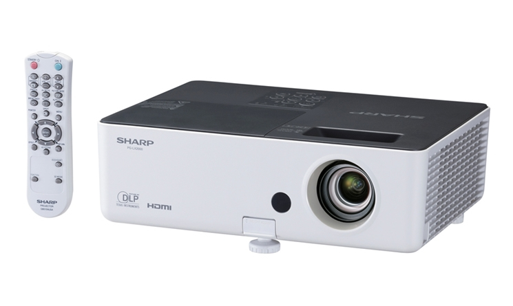 Sharp PG-LS2000 data projector 2800 ANSI lumens DLP SVGA (800x600) 3D Black, White