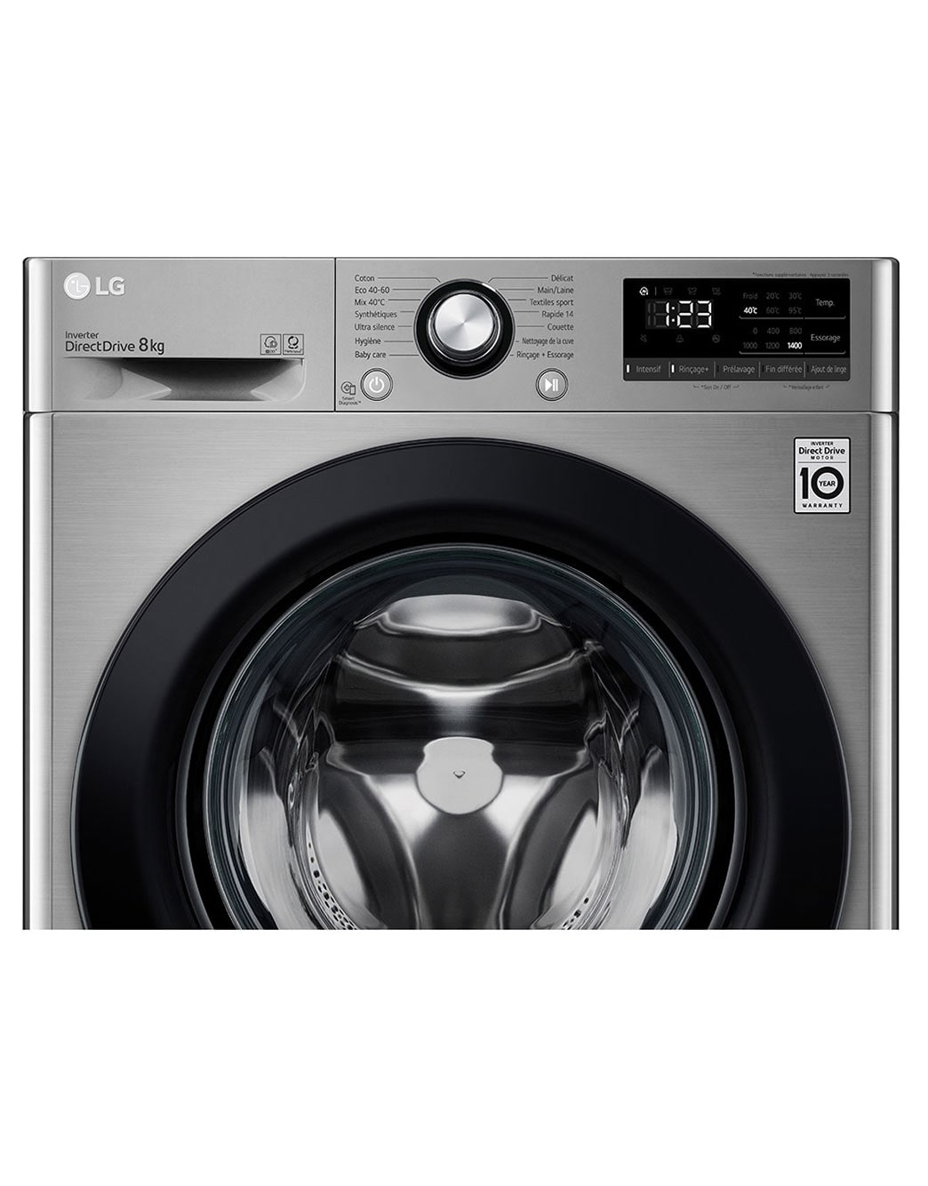 LG F84V35IX washing machine Front-load – image 4