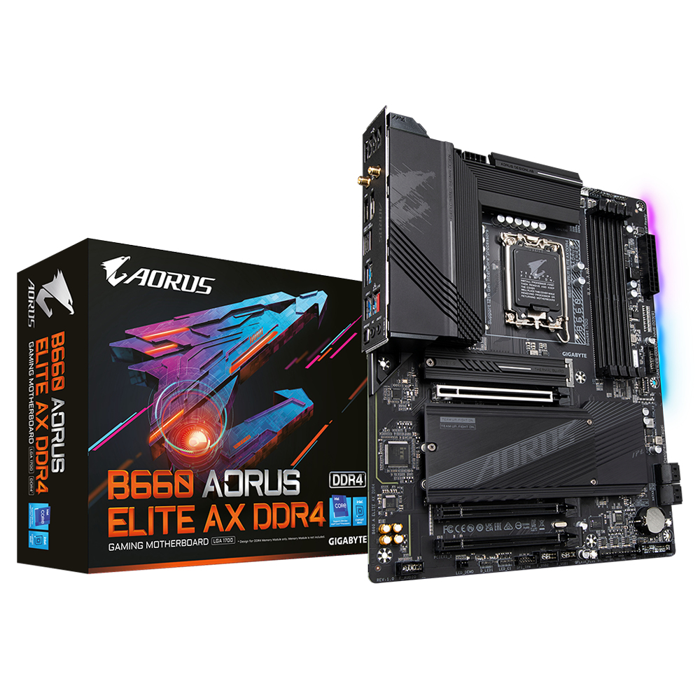 GIGABYTE B660 AORUS ELITE AX DDR4 – image 1