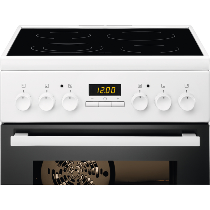 Electrolux FEH50G3 Freestanding cooker Electric Ceramic hob Black, White – image 3