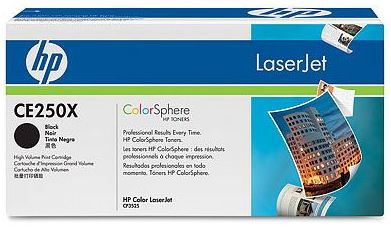 HP CE250X toner cartridge 1 pc(s) Original Black