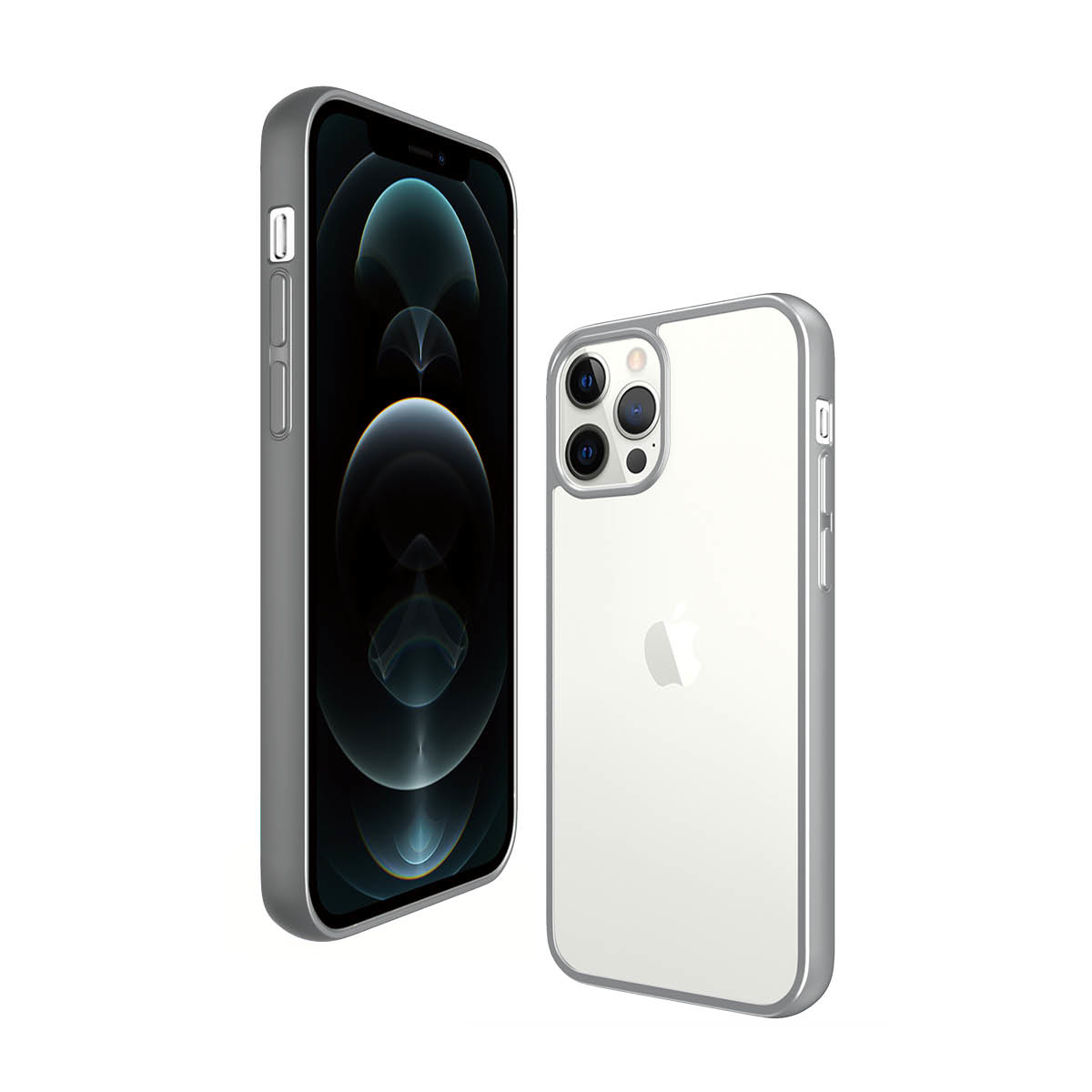 PanzerGlass ® ClearCaseColor™ iPhone 12 | 12 Pro - Satin Silver Limited Edition – image 7