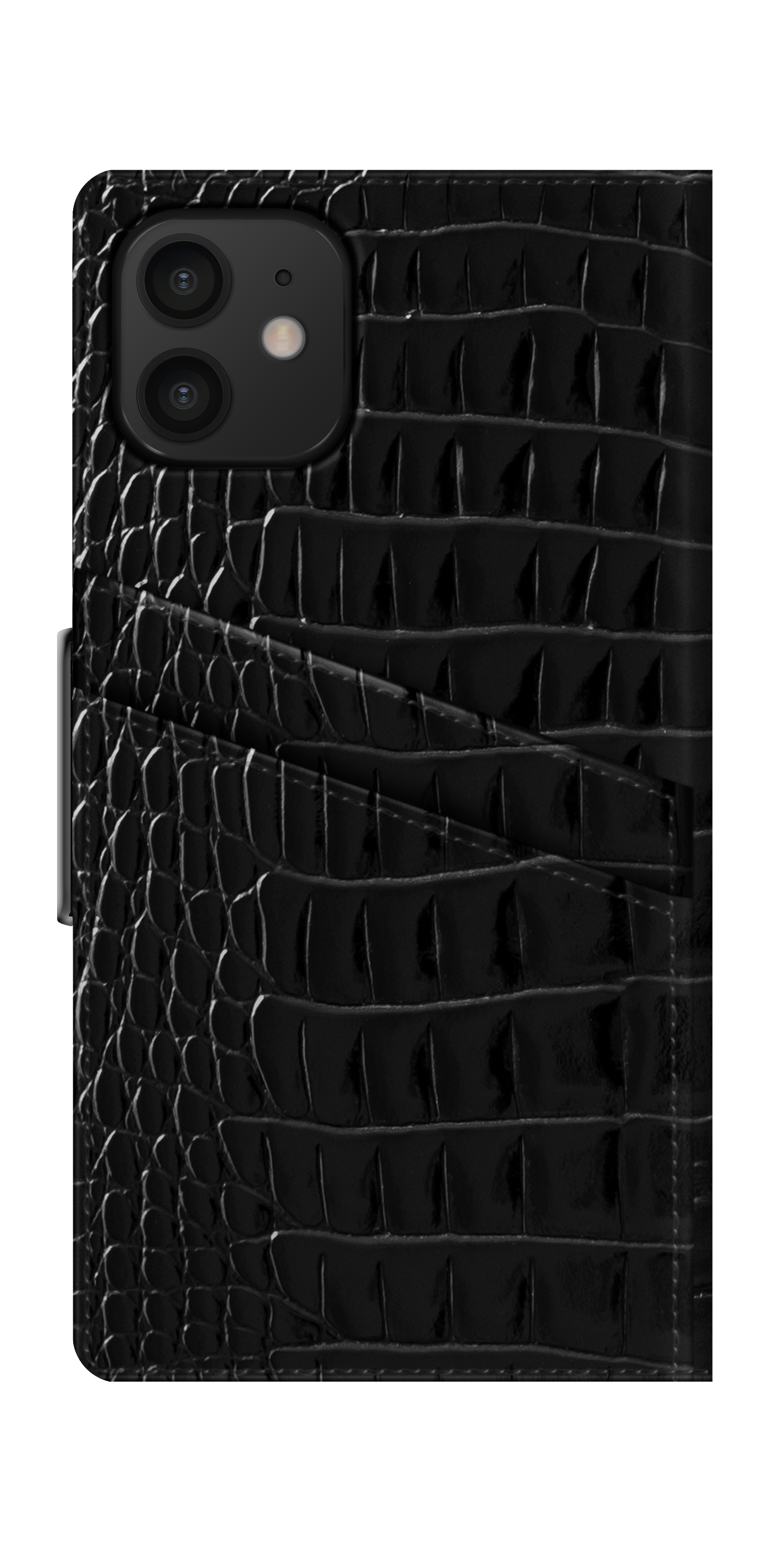 iDeal of Sweden Atelier Wallet iPhone 12/12P Neo Noir Croco – image 4