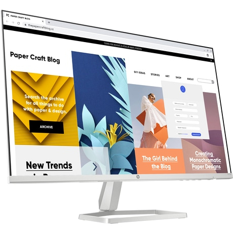 HP Series 5 FHD White Monitor- 527sw – image 3