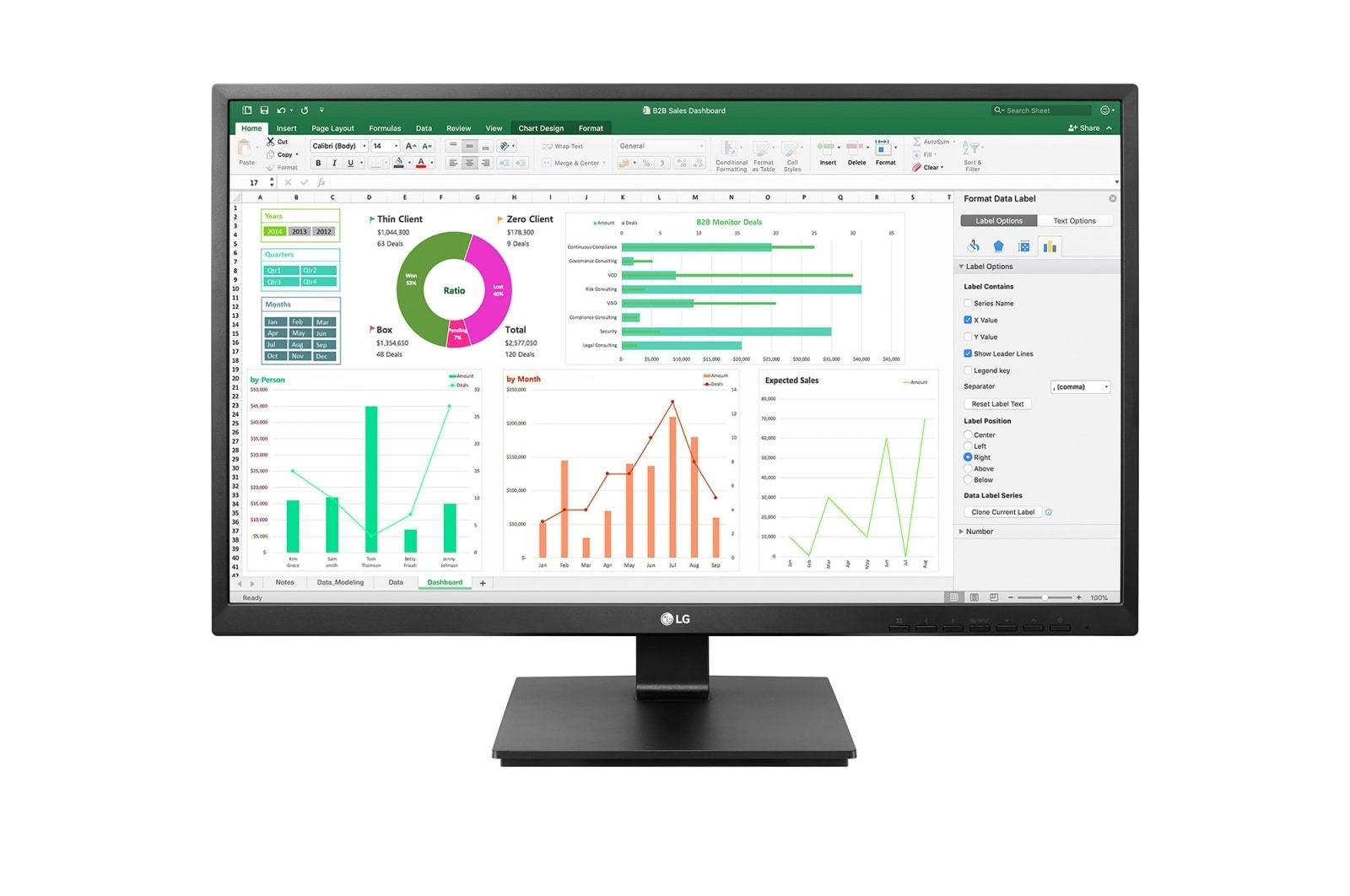 LG 24BN55YP-B computer monitor – image 1