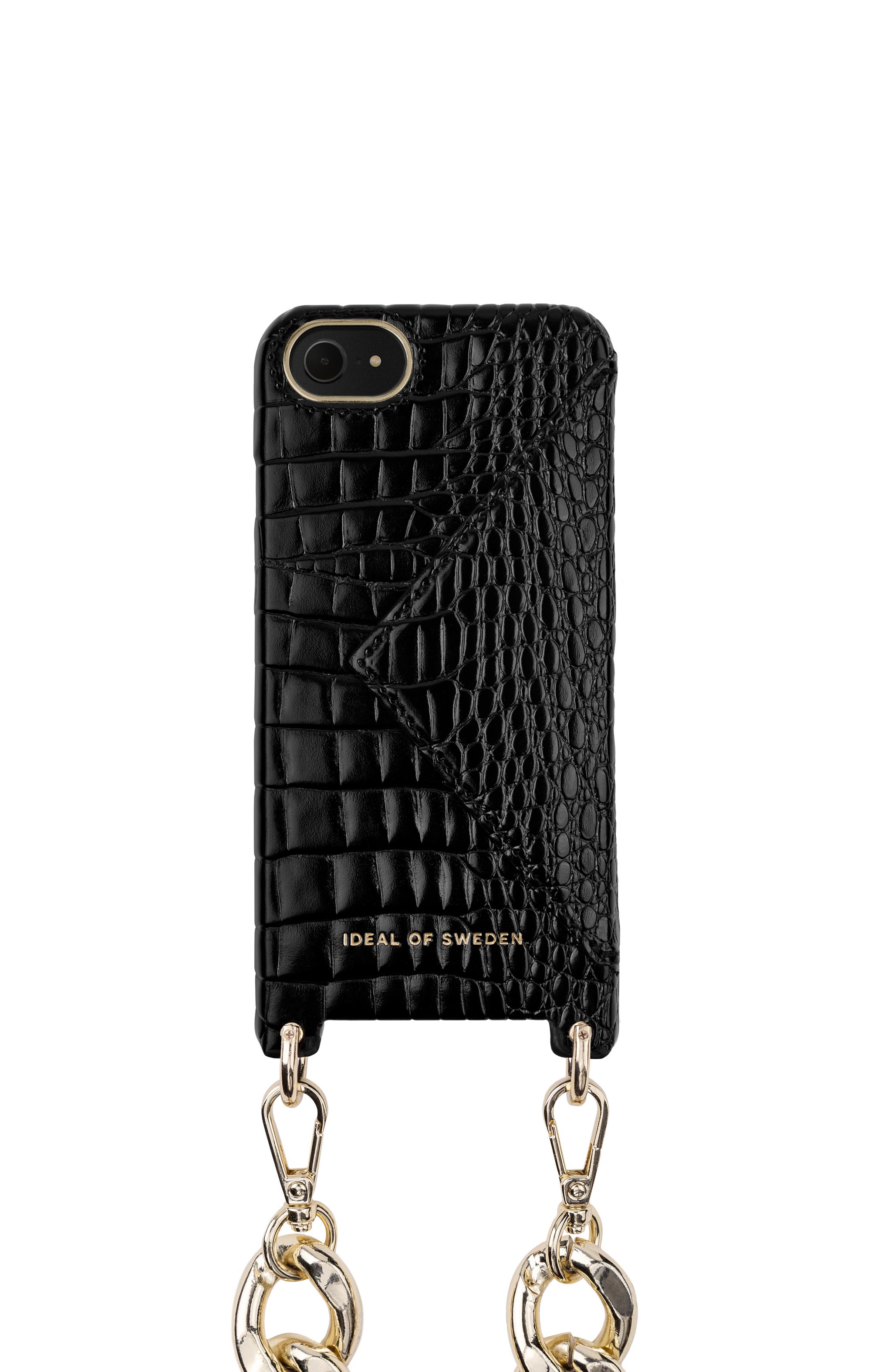 iDeal of Sweden Necklace Case iPhone 8/7/6/6S/SE Neo Noir Croco – image 3