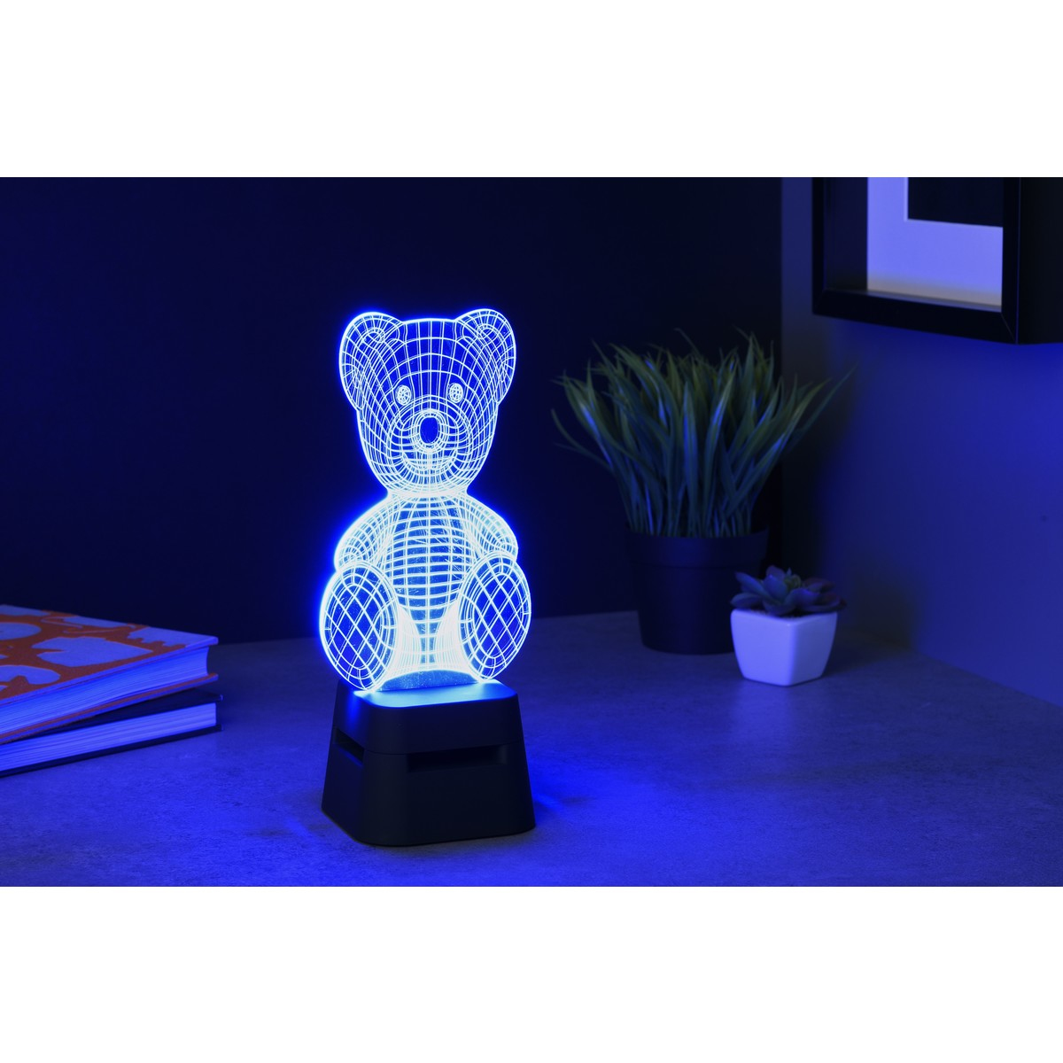 Tech Pop Speaker Bluetooth LED Lights Bear – image 3