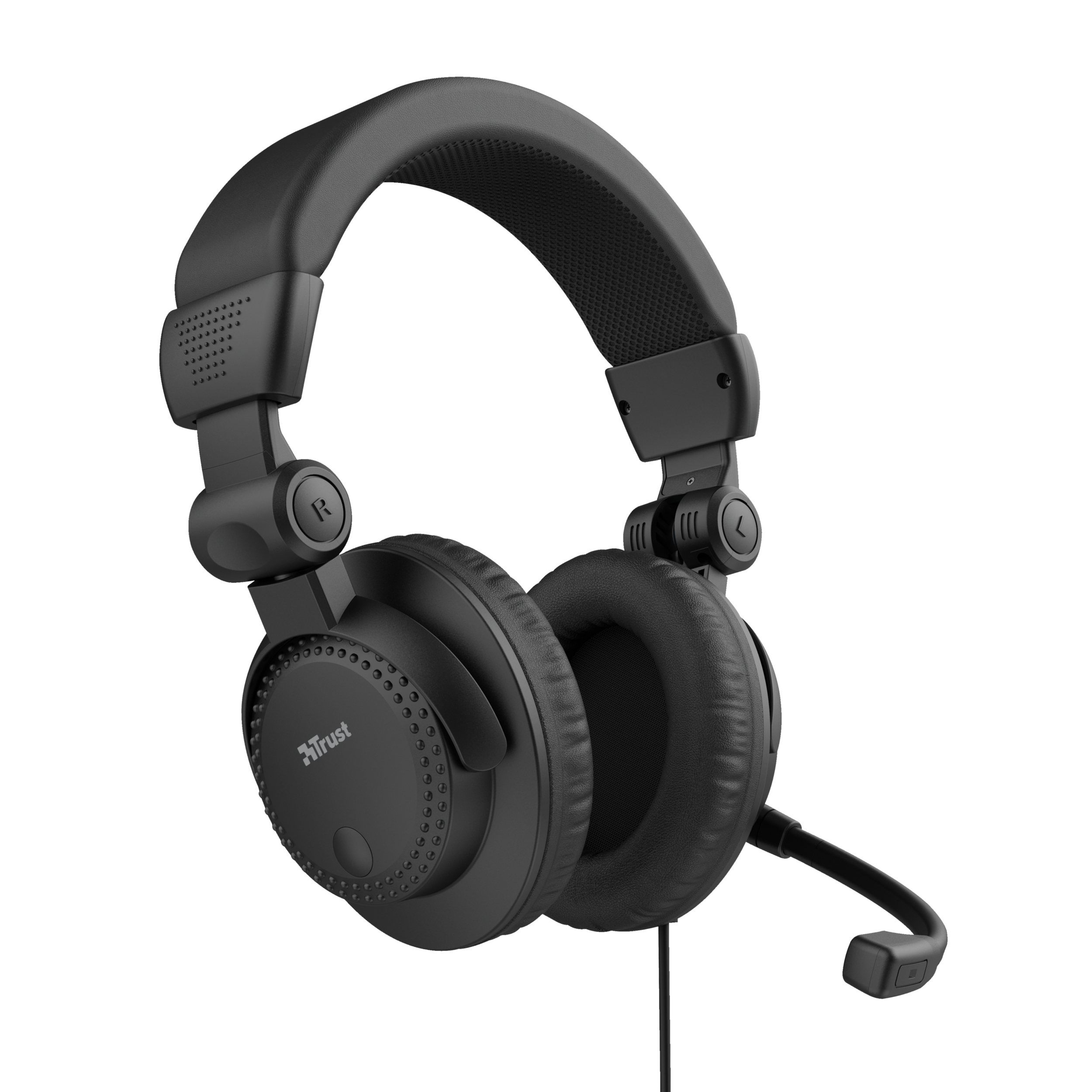 Trust Como Headset Wired Head-band Calls/Music Black – image 2