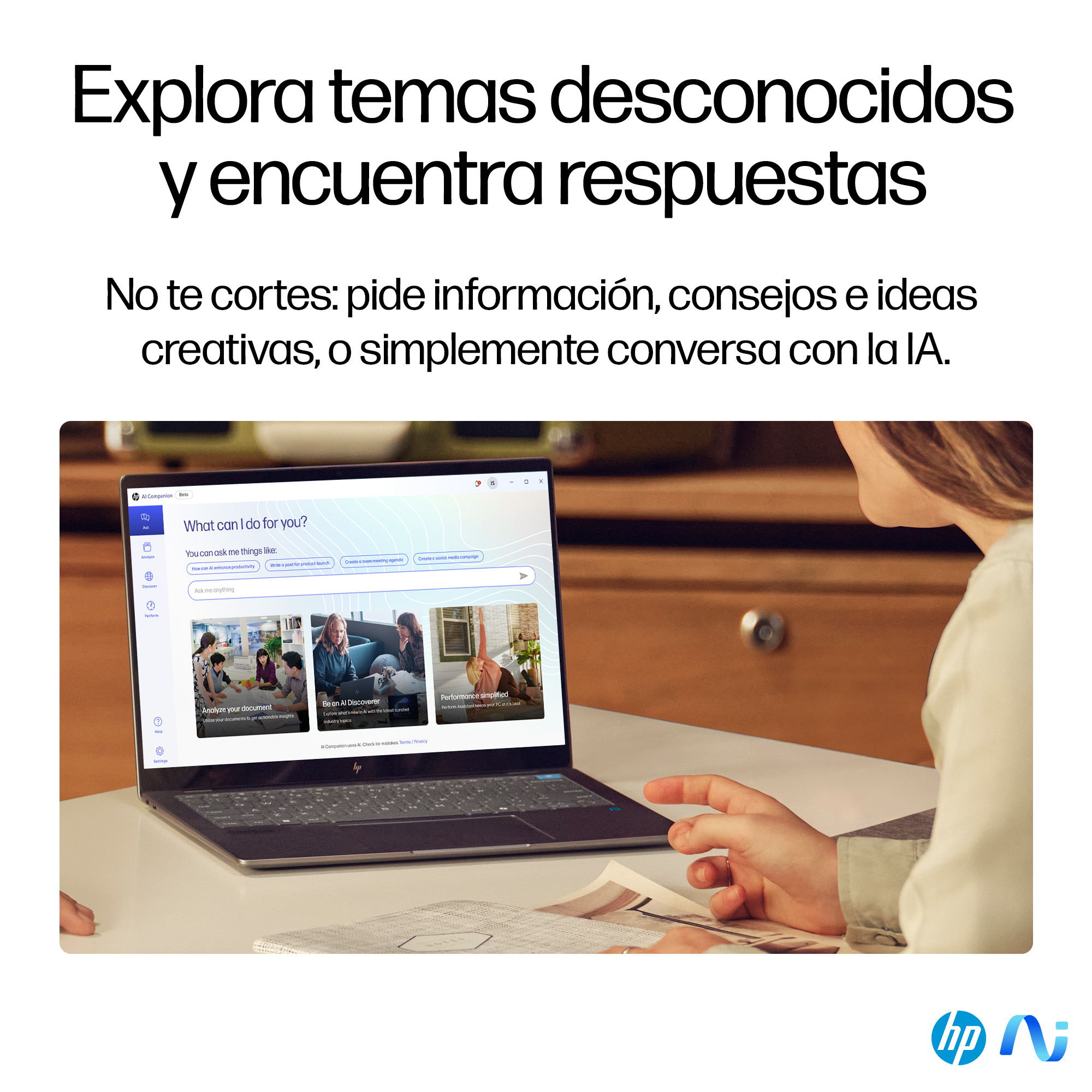 Portátil - HP OmniBook X 14- fe0002ns Copilot+ PC, 14" 2K, Snapdragon® Elite X1E-78-100 45 TOPS, 16GB RAM, 1TB SSD, Adreno Graphics, Windows 11 H - imagen 12