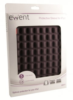 Ewent EW2671 tablet case Sleeve case Black