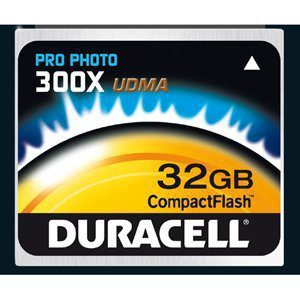 Duracell 32GB CF Pro, 300x