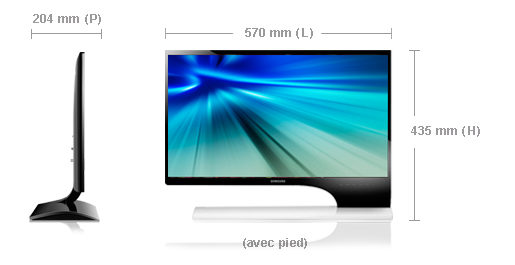 Samsung S24B750H computer monitor – image 2