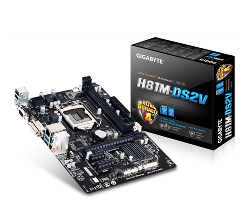 GIGABYTE GA-H81M-DS2V motherboard Intel® H81 LGA 1150 (Socket H3) micro ATX