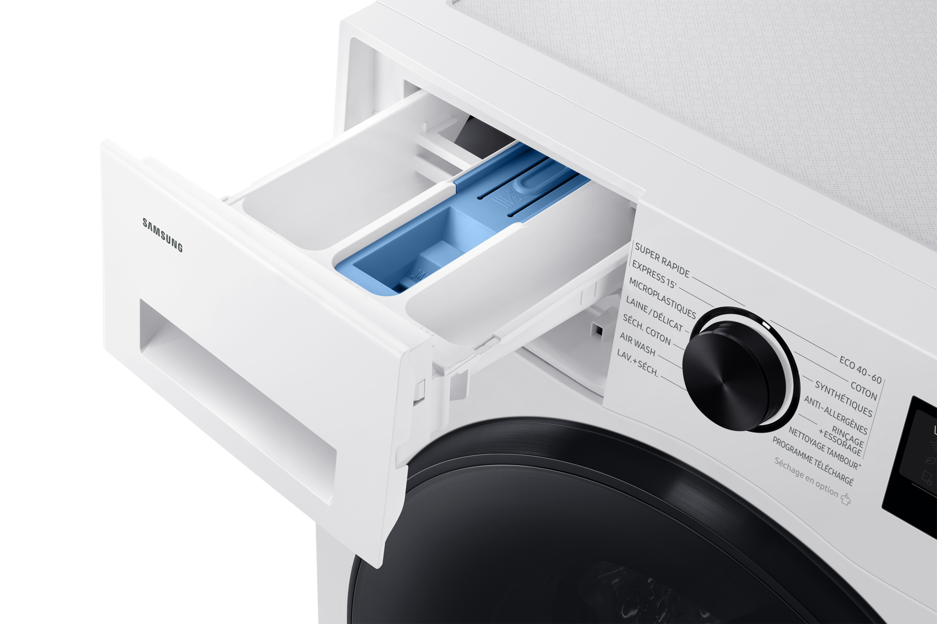 Samsung WD90HG5U34BEEF washer dryer Freestanding Front-load White – image 9