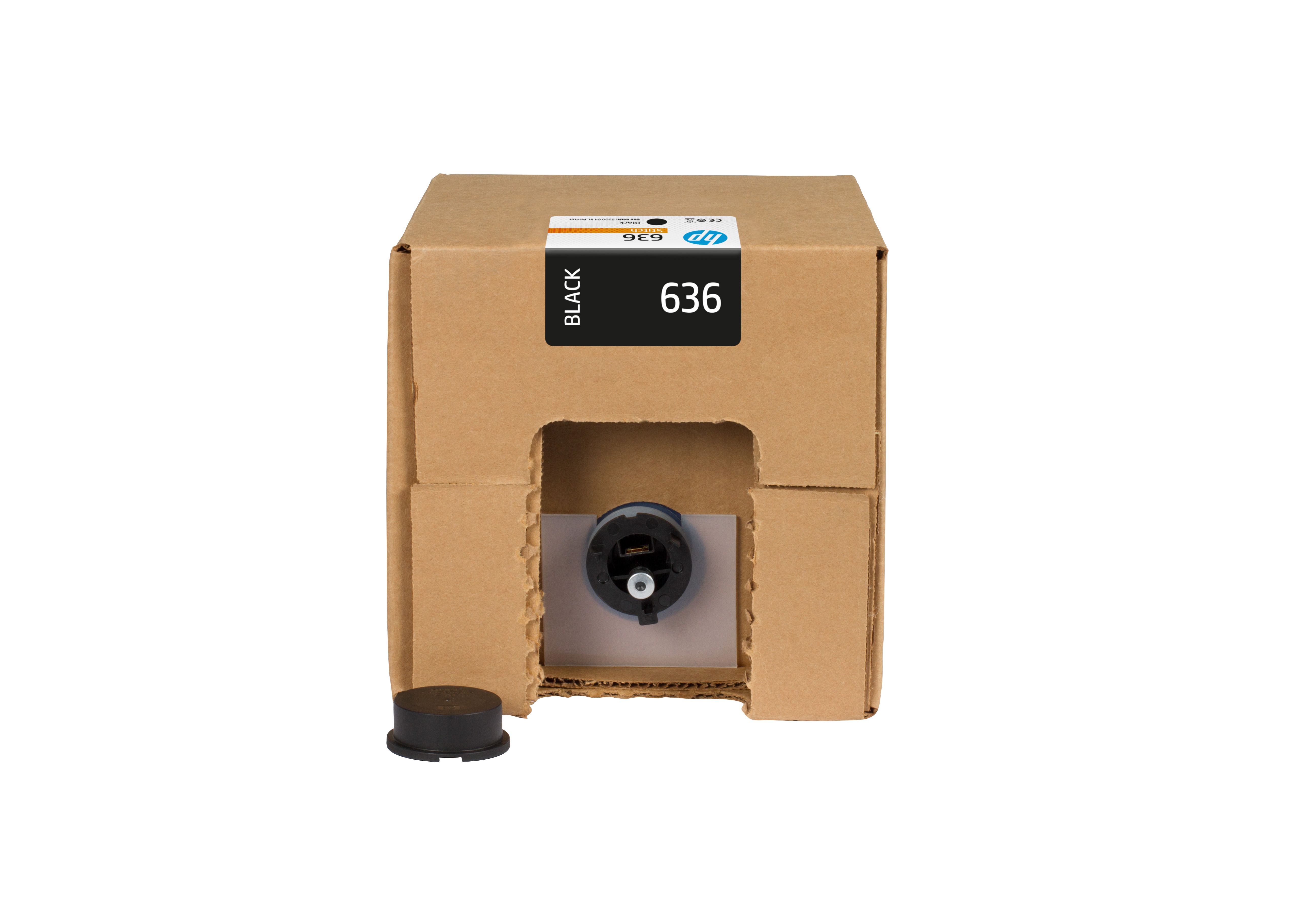 HP 636 3-L BLACK ST DYE INK C