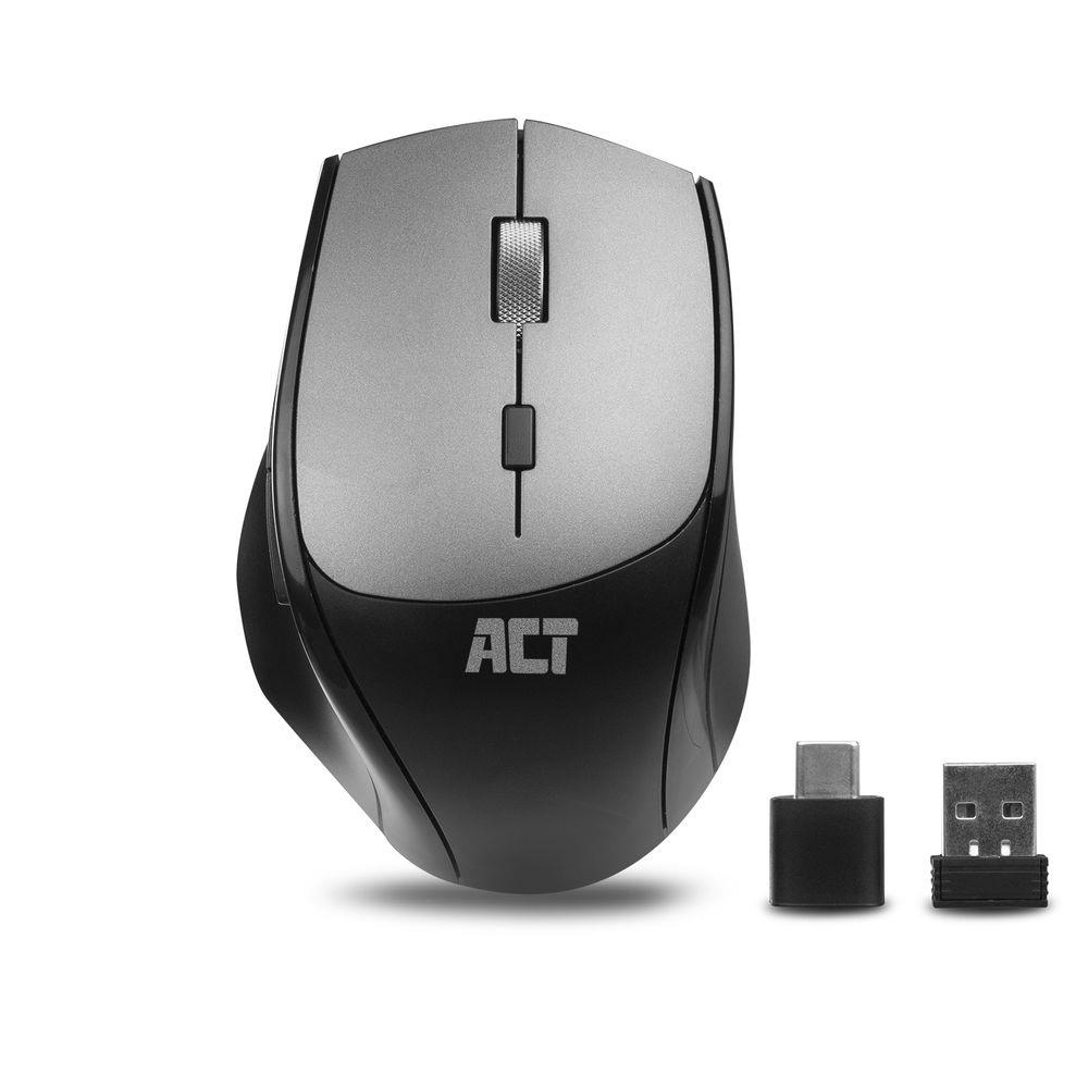 ACT Wireless Dual-Connect Mouse 2400 DPI with silent click – image 1