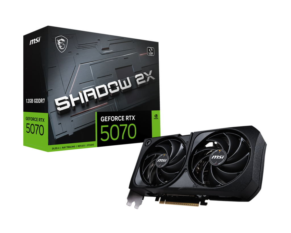 MSI GEFORCE RTX 5070 12G SHADOW 2X