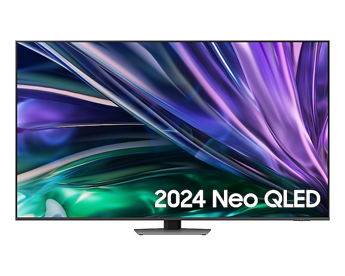 Samsung QN85D 55" Neo QLED 4K Smart TV (2024) and Galaxy Buds3 Pro (White) – image 2