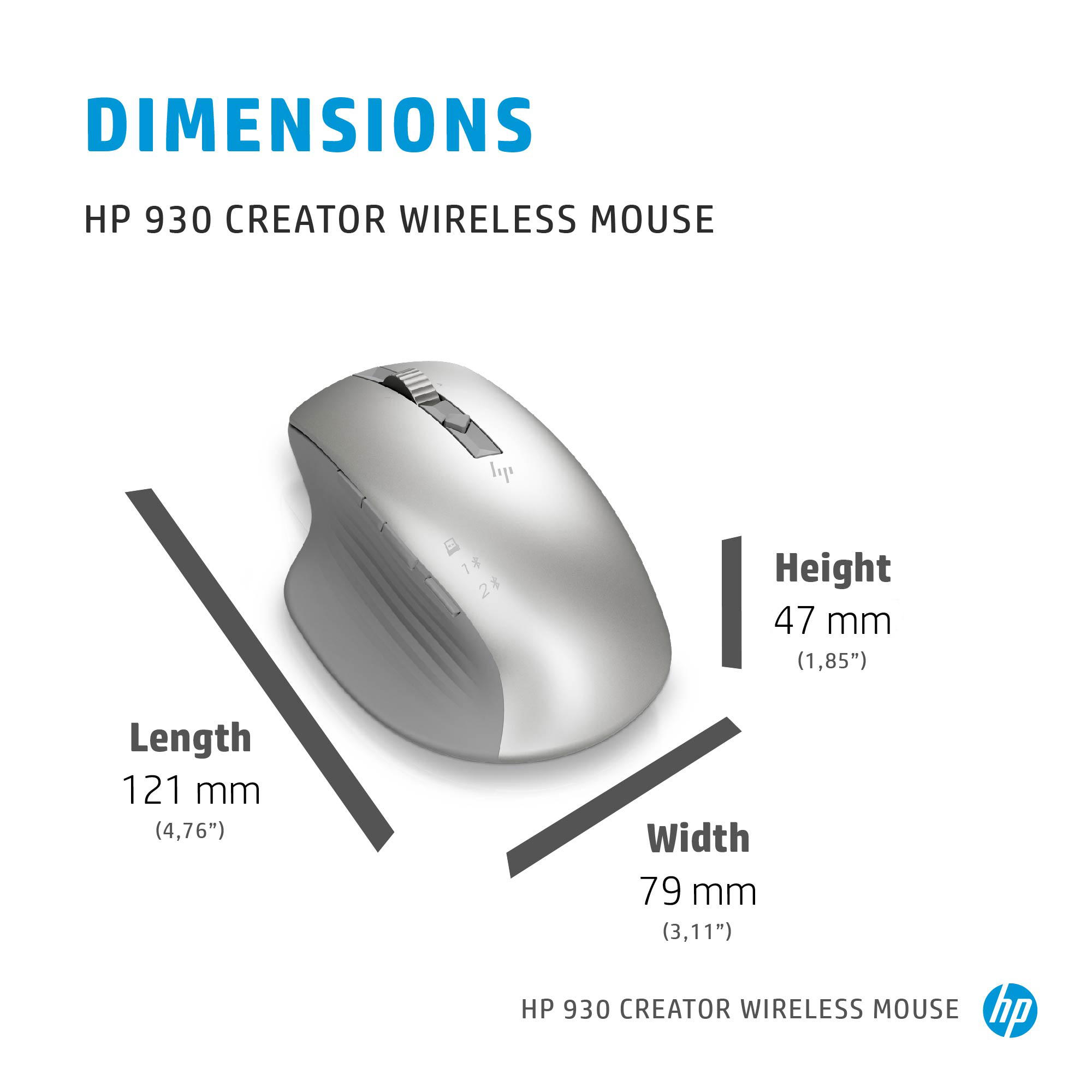 HP 930 Creator Wireless Mouse – image 6