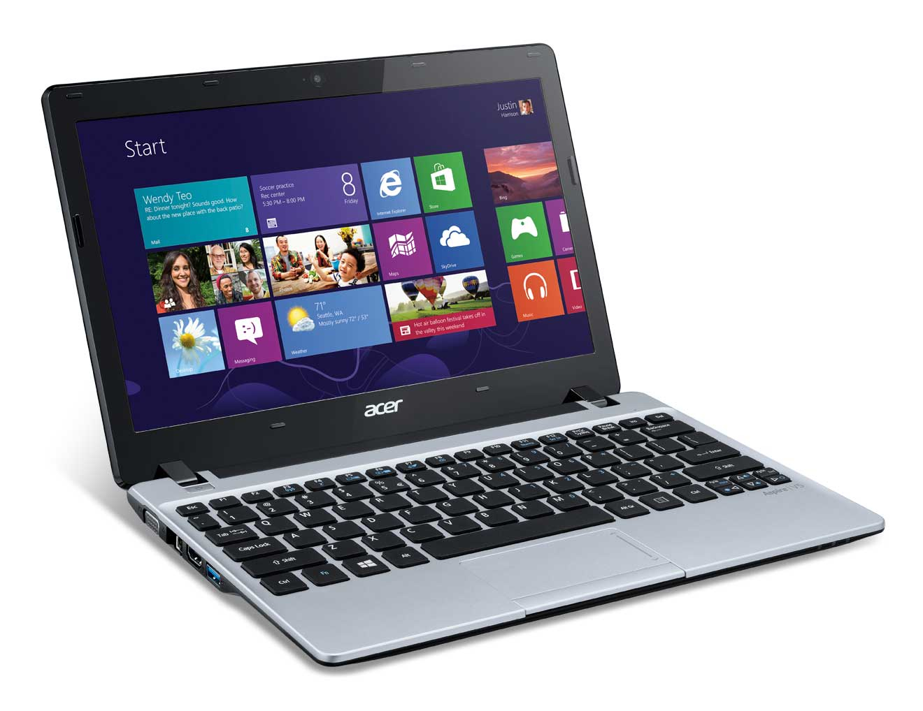Acer Aspire V5-123-12104G32nss AMD E E1-2100 Laptop – image 2