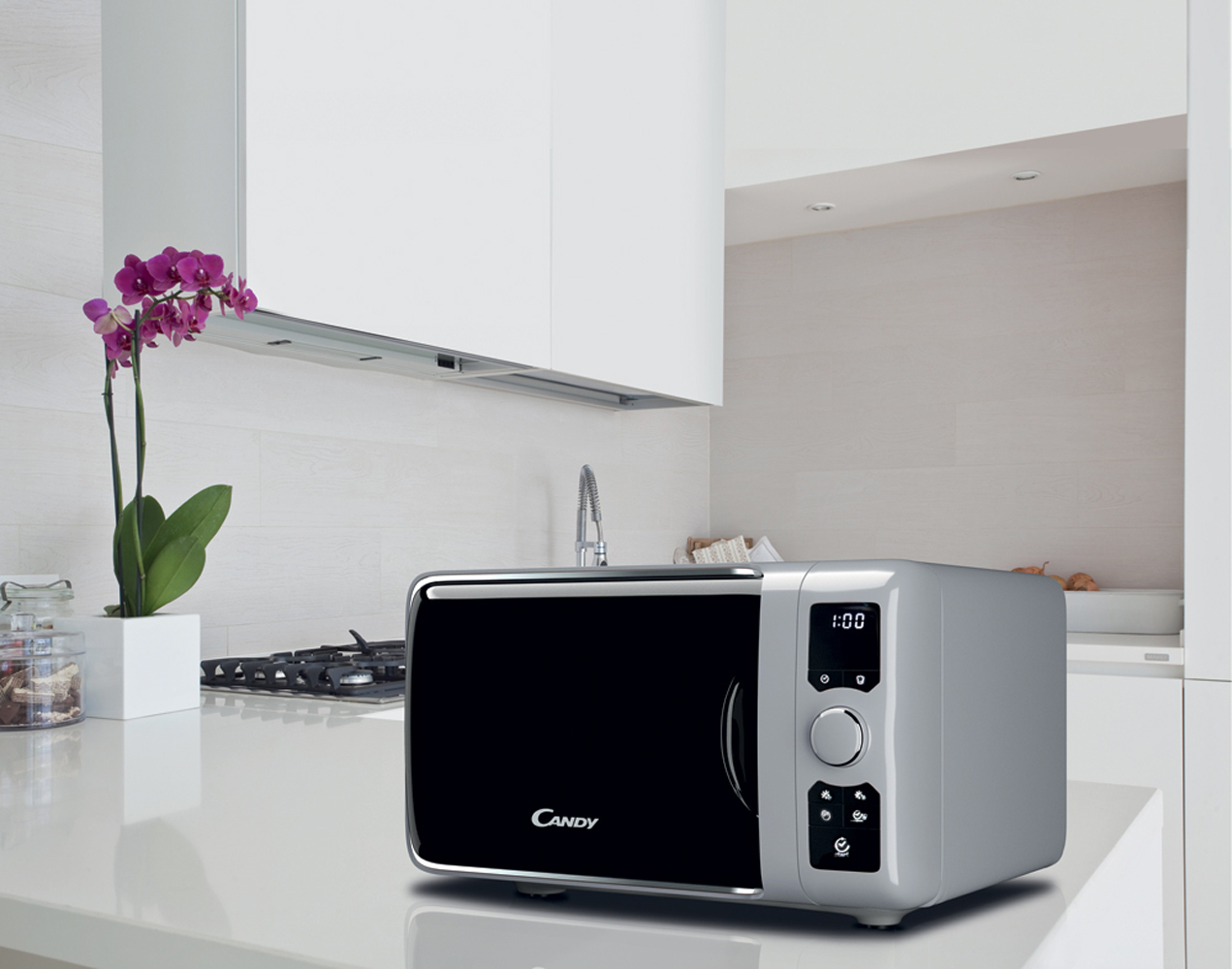 Candy Ego -G25DCS Stainless steel Grill microwave Countertop – image 3