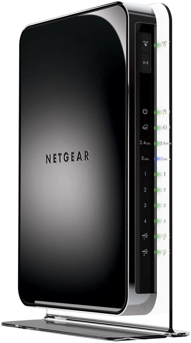 NETGEAR WNDR4500 wireless router Gigabit Ethernet Dual-band (2.4 GHz