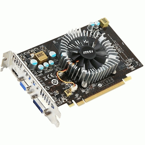 MSI V207-001R graphics card GeForce GT 240 GDDR5 – image 2