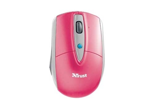 Trust Retractable Laser Mini Mouse for Mac - Pink – image 3
