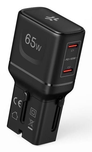 Celly MULTIPLUGSL65W mobile device charger Headphones, Smartphone, Tablet Black AC Fast charging Indoor – image 3
