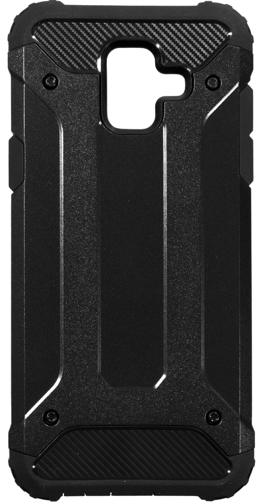 Mobiparts Rugged Shield Case Samsung Galaxy A6 (2018) Black – image 1