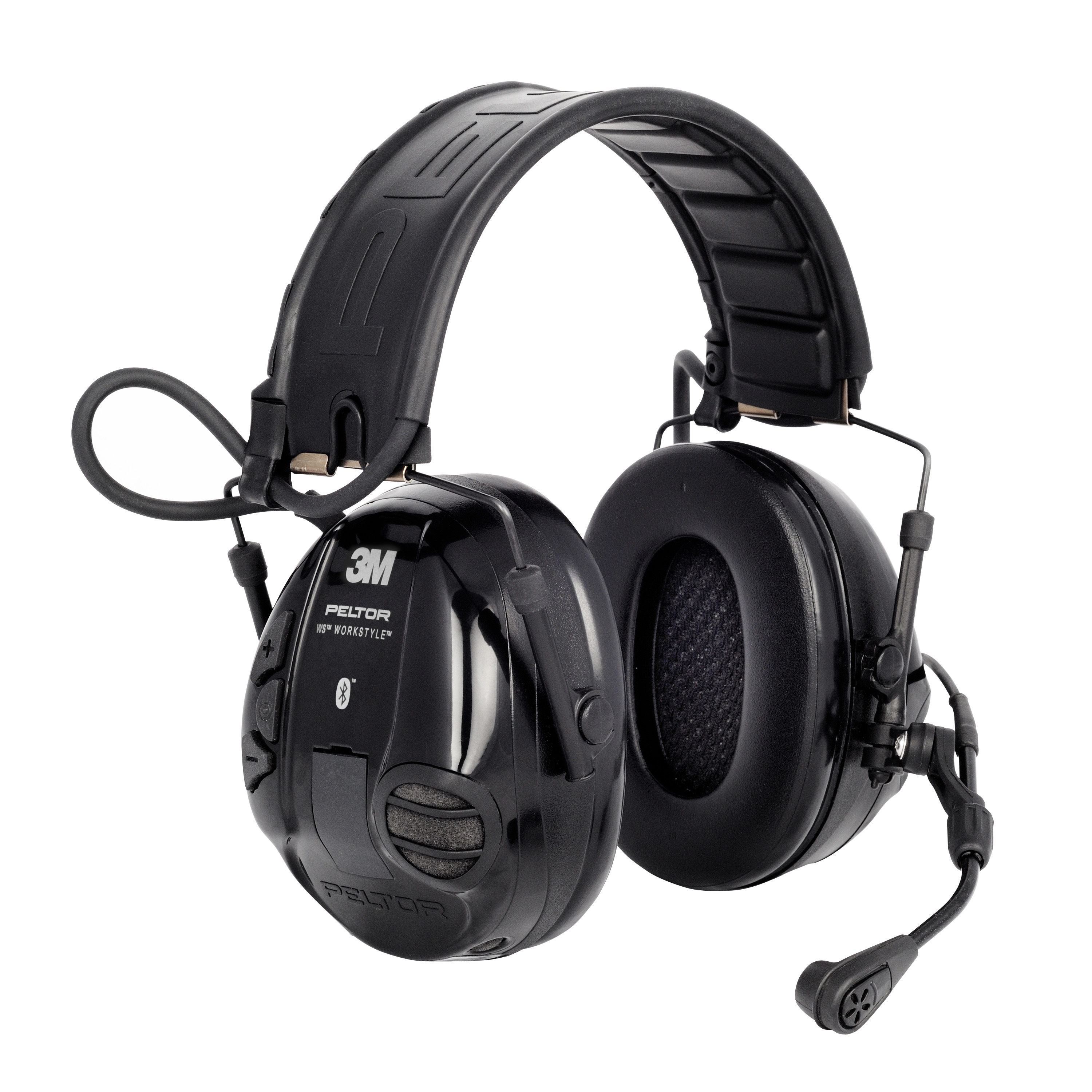 3M PELTOR WS Chrome Tactical Hearing-Protector with Bluetooth