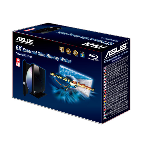 ASUS SBW-06C1S-U optical disc drive – image 3