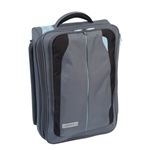 Techair Polyester Trolley Bag Grey/Blue 15.4"