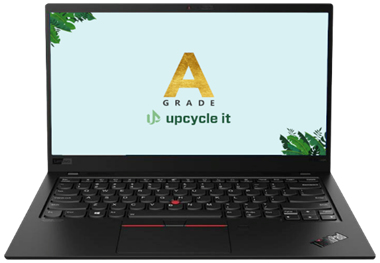 upcycle it Lenovo ThinkPad X1 Carbon 8 (Refurbished) A Intel® Core™ i5 i5-10310U Сверхпортативный 35,6 cm (14") Сенсорный экран Full HD 16 GB LPDDR3-SDRAM 256 GB Твердотельный накопитель (SSD) Wi-Fi 6 (802.11ax) Windows 11 Pro Черный Северные страны